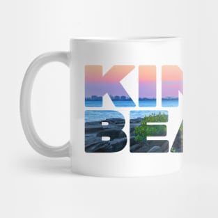 KINGS BEACH - Sunshine Coast Sunset over Glass House Mug